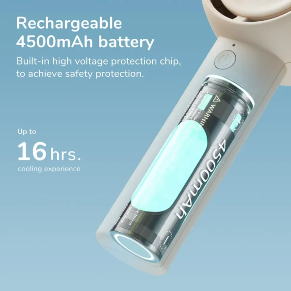 JisuLife Handheld Fan Life 5 Plus (4000mAH)