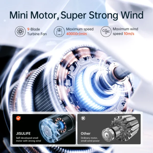 JisuLife Handheld Fan Life 9 (5000mAh)