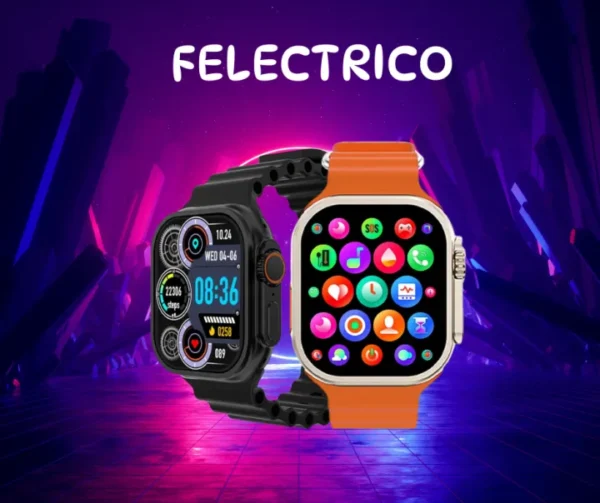 Felectrico : T900 Series 8, T900 Pro Ultra Smart Watch For Men Women & Kids, 2.09" Full Touch Screen, Bluetooth Call, Water Resistant, Heart Rate Tracker, Exercise Tracker, Sleep Mode, Oxygen Sensor Smartwatch Men Women Ultra Watch, T900 Ultra Smart Watch