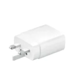Felectrico – 45W Super Fast Charger USB Type C to USB Type C with Uk Plug 3 Pin white