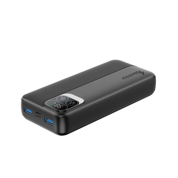 Felectrico 20,000mAh Portable Power Bank Fast Charging – Dual USB Type C Quick Charge Powerbank – PD22W
